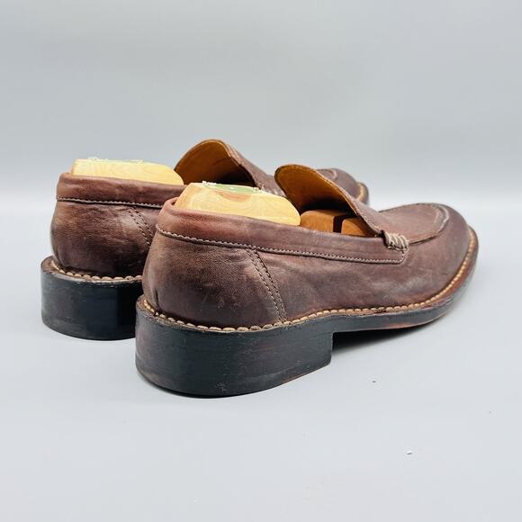 Cole Haan Shoes Mens 9 Brown Leather Loafers Slip On Dress Classic Comfort main image 4